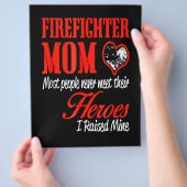 Feuerwehrmann-Geschenk | Feuerwehrmann-Mutter-Gesc Flyer (Hand)