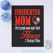 Feuerwehrmann-Geschenk | Feuerwehrmann-Mutter-Gesc Flyer (Einzeln)