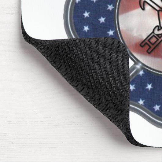 Feuerwehrmann-Geschenk Mousepad (Ecke)