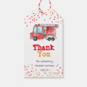 Feuerwehrmann Geschenkanhänger (Vorderseite)