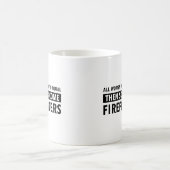 Feuerwehrmann-Geschenkartikel Kaffeetasse (Mittel)