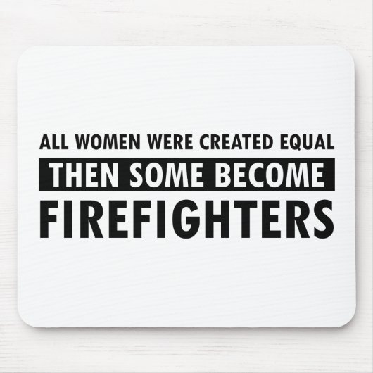 Feuerwehrmann-Geschenkartikel Mousepad (Vorne)