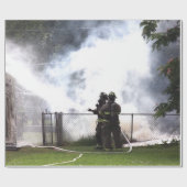 Feuerwehrmann Geschenkpapier (Flach)