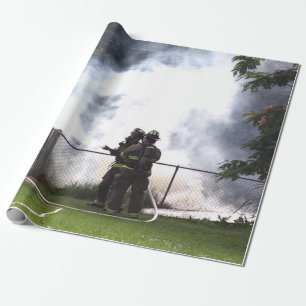 Feuerwehrmann Geschenkpapier