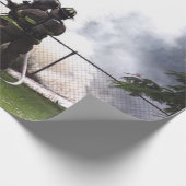 Feuerwehrmann Geschenkpapier (Ecke)