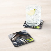 Feuerwehrmann Getränkeuntersetzer (Rechte Seite)