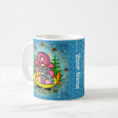 Feuerwehrmann-Gnom Kaffeetasse (Vorderseite Links)