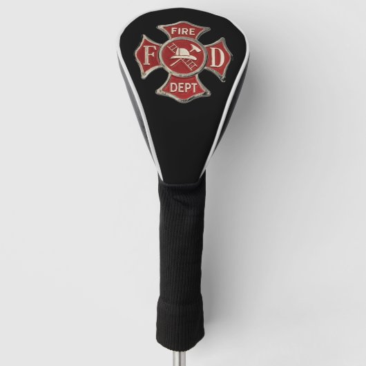 Feuerwehrmann Golf Headcover (Vorderseite)