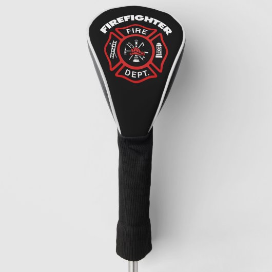Feuerwehrmann Golf Headcover (Vorderseite)