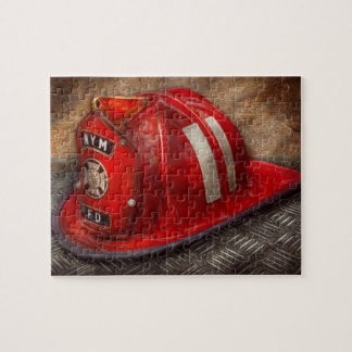 Feuerwehrmann - Hut - ein Kindheitstraum Puzzle