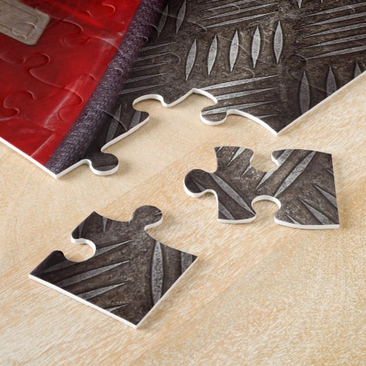 Feuerwehrmann - Hut - ein Kindheitstraum Puzzle (Seite)