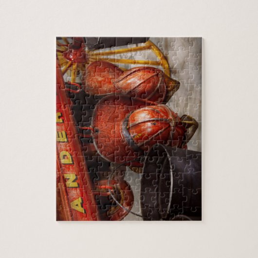 Feuerwehrmann - Hüte - ich erbot mich für dieses Puzzle (Vertikal)