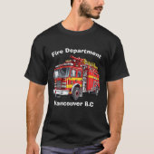 Feuerwehrmann im Morgengrauen aktiv T-Shirt (Vorderseite)