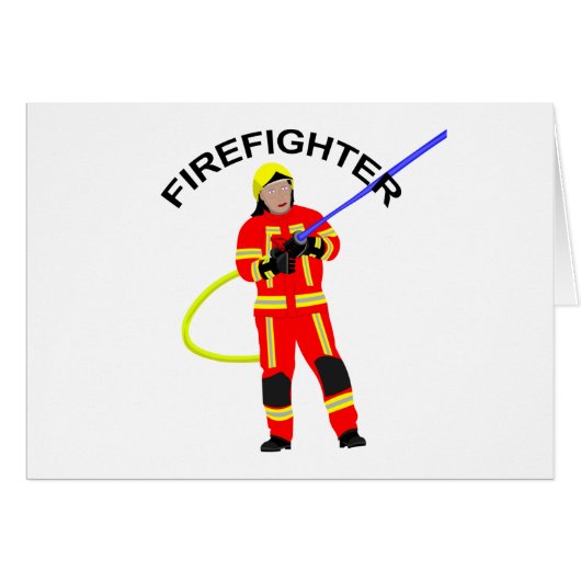 Feuerwehrmann in Einsatzkleidung (Vorderseite (Horizontal))