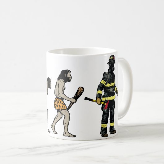 Feuerwehrmann Kaffeetasse (VorderseiteRechts)