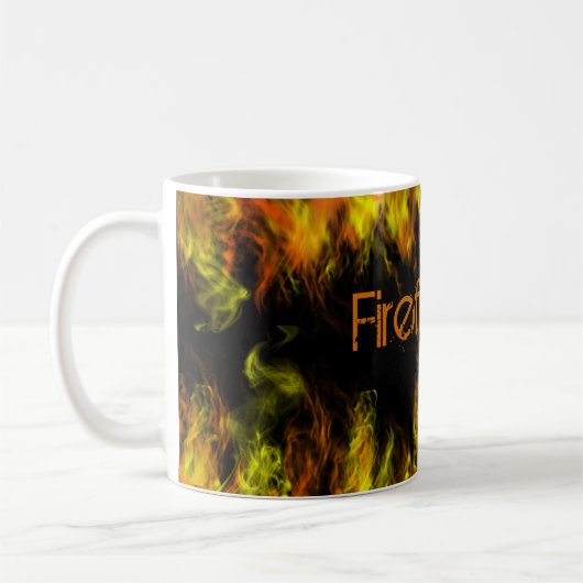 Feuerwehrmann Kaffeetasse (Links)