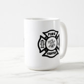 Feuerwehrmann Kaffeetasse (VorderseiteRechts)