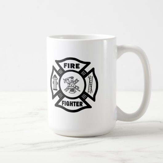 Feuerwehrmann Kaffeetasse (Rechts)