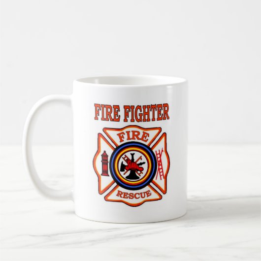 FEUERWEHRMANN KAFFEETASSE (Links)