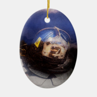 Feuerwehrmann - Kapitän Keramik Ornament