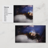 Feuerwehrmann - Kapitän Visitenkarte (Vorne/Hinten)