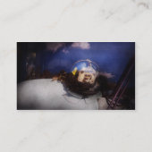 Feuerwehrmann - Kapitän Visitenkarte (Rückseite)