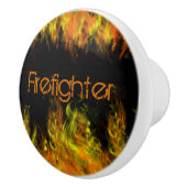 Feuerwehrmann Keramikknauf (Rechts)