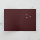 Feuerwehrmann Kitten Dankeskarte (Innenseite)