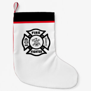 Feuerwehrmann Kleiner Weihnachtsstrumpf