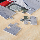 Feuerwehrmann Klettern in Feuerwehrfahrzeugen Puzzle (Seite)