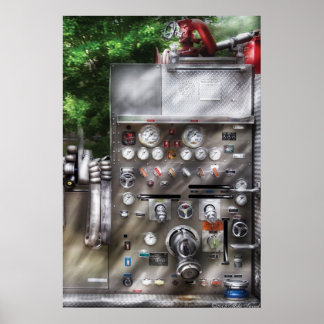 Feuerwehrmann - Kontrollen des Feuerwehrmanns Poster