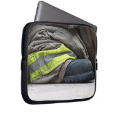 Feuerwehrmann Laptopschutzhülle (Vorne Rechts)