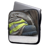 Feuerwehrmann Laptopschutzhülle (Vorderseite Links)