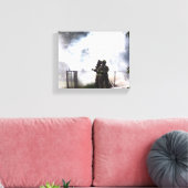 Feuerwehrmann Leinwanddruck (Insitu (Wohnzimmer))
