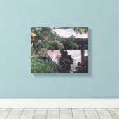 Feuerwehrmann Leinwanddruck (Insitu (Holzboden))