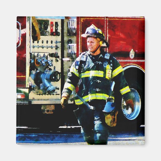 Feuerwehrmann Magnet (Vorne)
