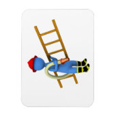 Feuerwehrmann Magnet (Vertikal)