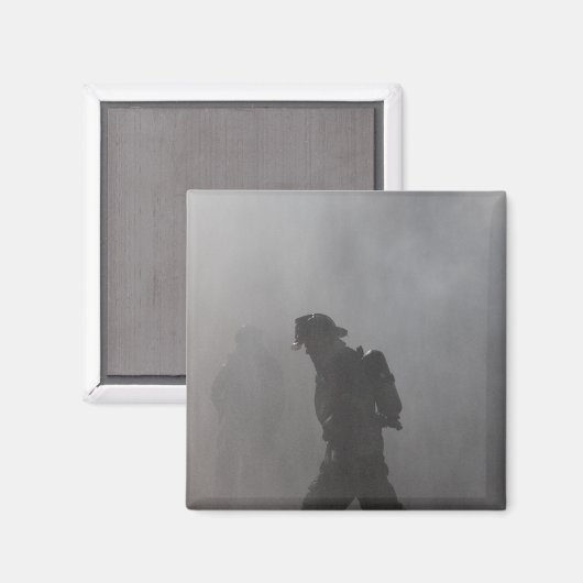 Feuerwehrmann Magnet (Vorderseite/Rückseite)