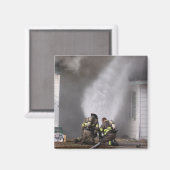 Feuerwehrmann Magnet (Vorderseite/Rückseite)