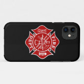 Feuerwehrmann Malteser Cross-Phone-Fall Case-Mate iPhone Hülle (Rückseite (Horizontal))