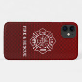 Feuerwehrmann Malteser Cross-Phone-Fall Case-Mate iPhone Hülle (Rückseite (Horizontal))