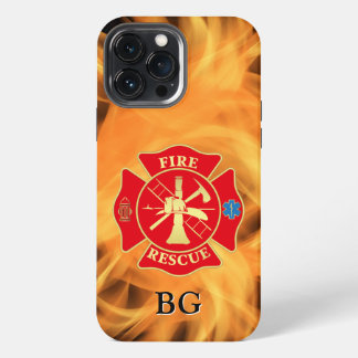 Feuerwehrmann Malteserkreuz Feuerrettung Feuerflam iPhone 13 Pro Max Hülle