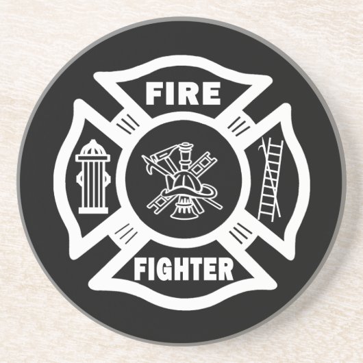 Feuerwehrmann maltesisch getränkeuntersetzer (Vorne)