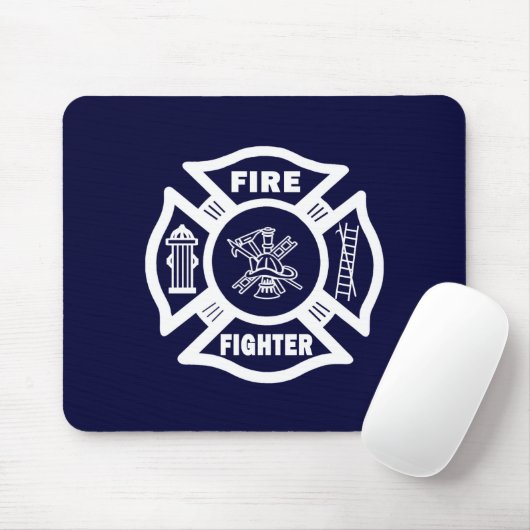 Feuerwehrmann maltesisch mousepad (Mit Mouse)