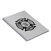 Feuerwehrmann maltesisch notizblock (Rechte Seite)