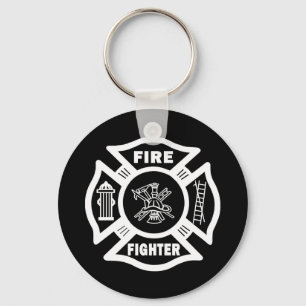 Feuerwehrmann maltesisch schlüsselanhänger