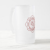 Feuerwehrmann - Maltesische Tasse für Cross-Mattie (Vorderseite Links)