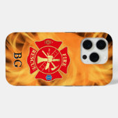 Feuerwehrmann Maltesischer Feuerwehrrutsche Case-Mate iPhone Hülle (Rückseite (Horizontal))