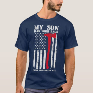 Feuerwehrmann Mein Sohn hat deinen stolzen Feuerwe T-Shirt
