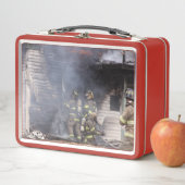 Feuerwehrmann Metall Brotdose (Beispiel)